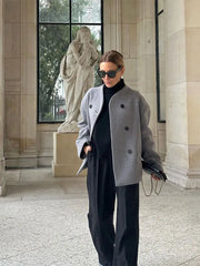 Nomi | Oversized Wool Coat